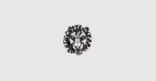 Gucci Lion head brooch | Gucci (US)