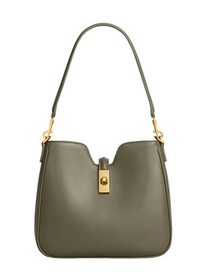 CELINE Camille Small $3100 Golden Khaki Shoulder Bag New | eBay US