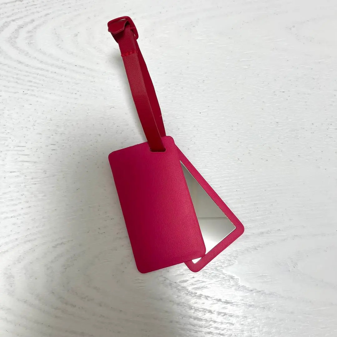 DIOR Novelty Luggage Tag Name Tag Charm Mirror from Japan New Red | eBay US