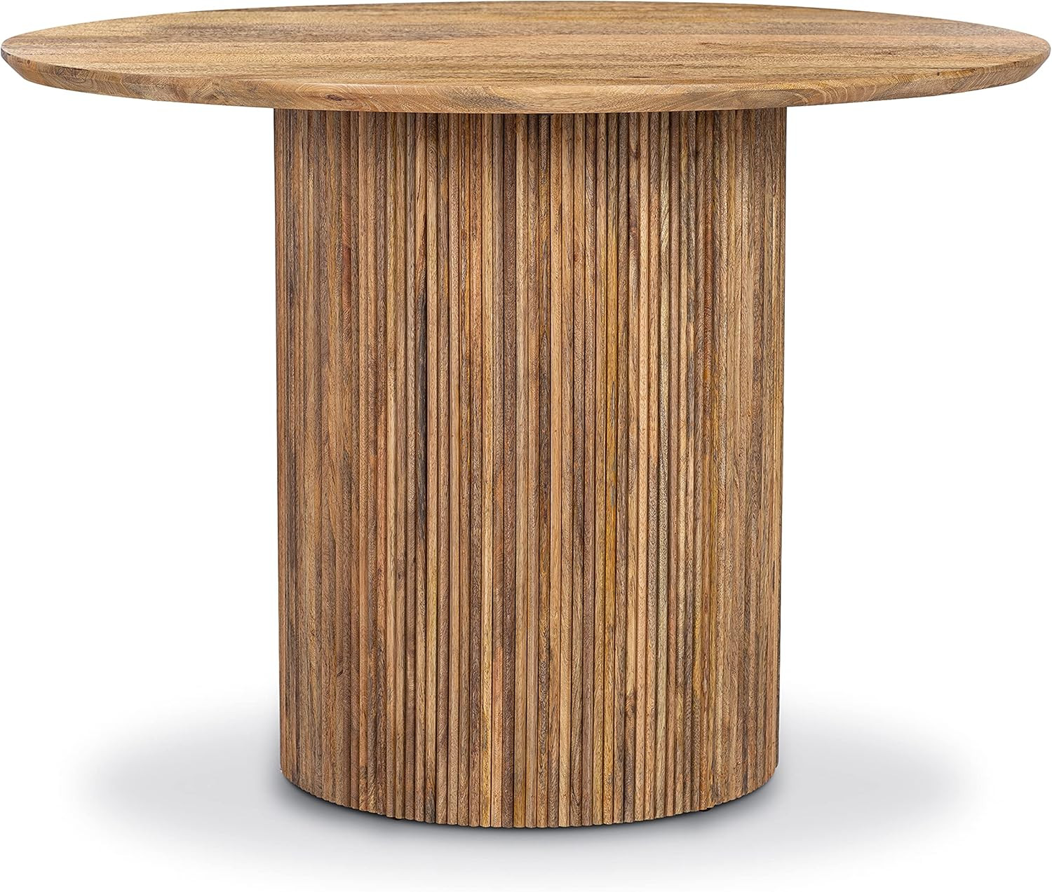 POLY & BARK Deja 40" Round Dining Table, Natural | Amazon (US)