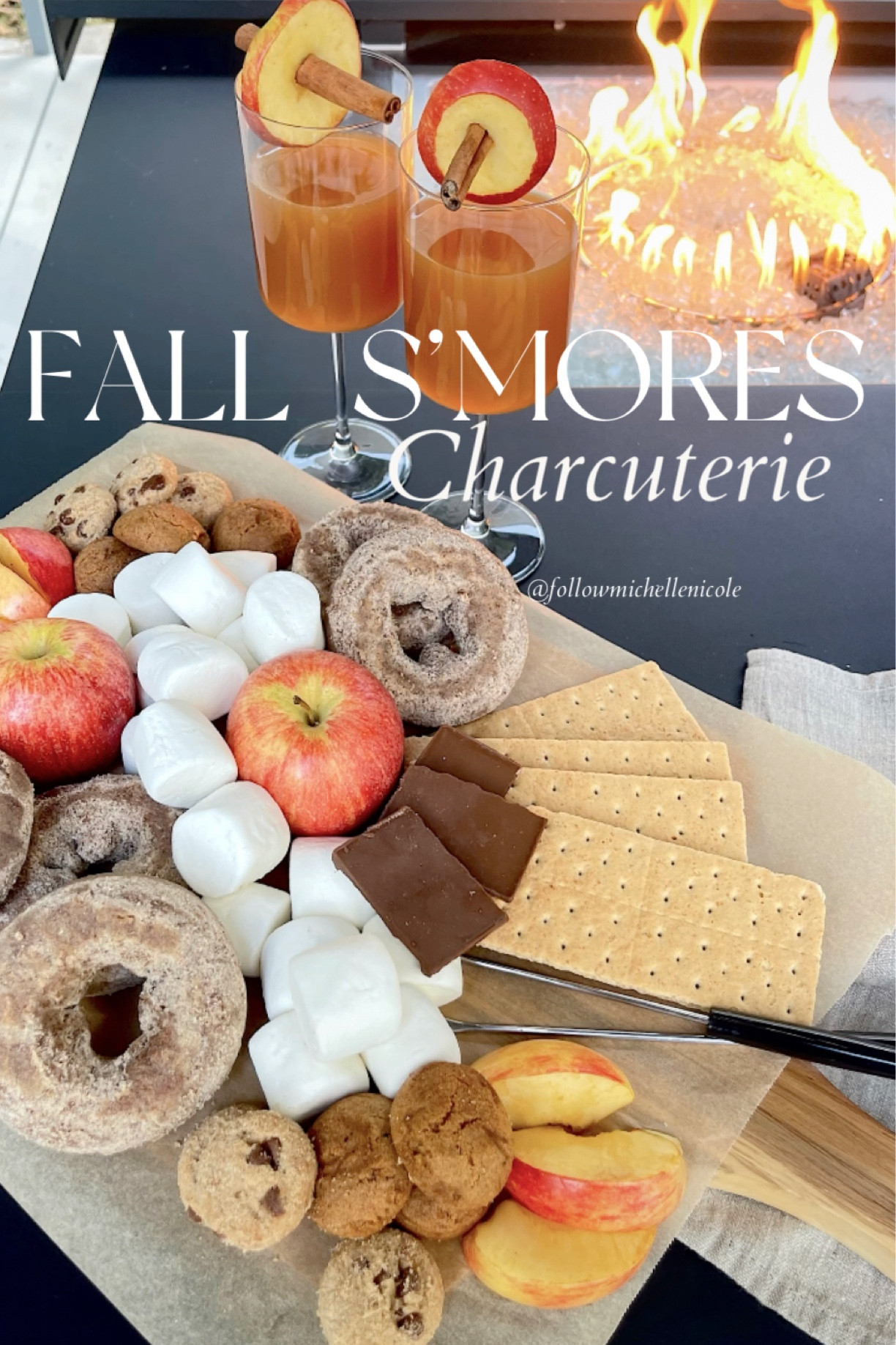 Fall is here! Linked everything to make a cozy charcuterie s’mores board, linked my favorite mulling apple cider,  and my favorite glasses! 
Autumn + Fall Backyard & Propane fire pits 

#LTKhome #LTKSeasonal #LTKHalloween