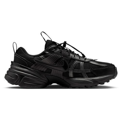 Nike Womens Nike V2K Run - Womens Running Shoes Black/Black/Mtlc Silver Size 5.0 | Champs Sports