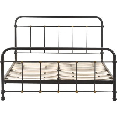 Renaud Parisian Metal Platform Bed Elle Decor Size: King | Wayfair North America