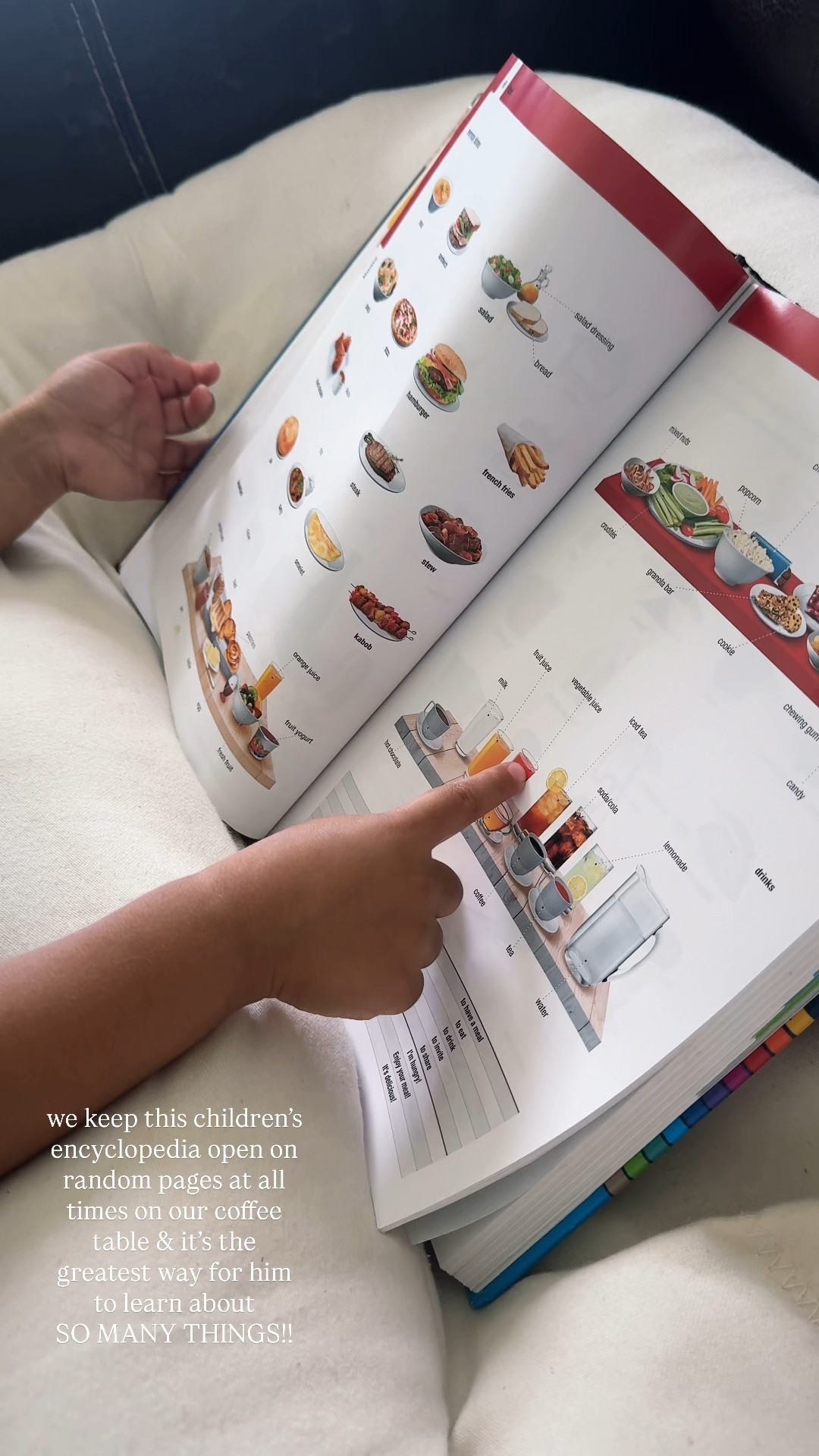 this children’s encyclopedia was gifted to us and i would’ve NEVER thought to buy my 2 year old an encyclopedia… but here we are using it everyday ALL. THE. TIME!!!! truly the best book and now we are looking into more advanced books like this that tell him all about the world rather than just story books! 📚📖🦕☺️

#LTKBump #LTKBaby #LTKFamily