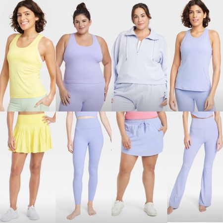 Spring Activewear Sale 

Loving all the colors and so many to choose from if yellow and lilac are not your colors. Yoga pants (flared leggings), leggings, skirts, tank tops, quarter zip - all on sale this week! 

#LTKplussize #LTKActive #LTKfindsunder50