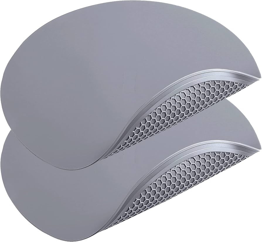 To encounter Silicone Microwave Mat - Round 12" x 12" - Set of 2 Heat Resistant Multifunctional M... | Amazon (US)