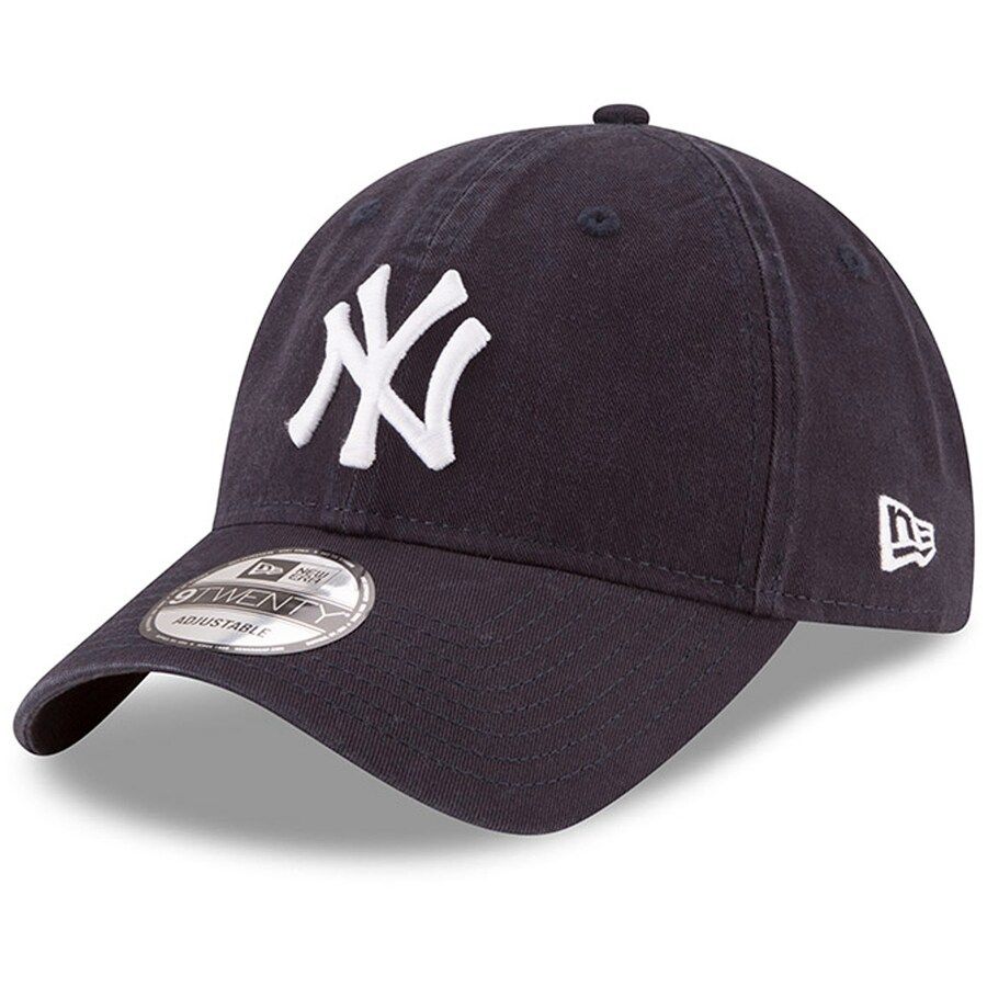 Men's New York Yankees New Era Navy Game Replica Core Classic 9TWENTY Adjustable Hat | MLB Shop