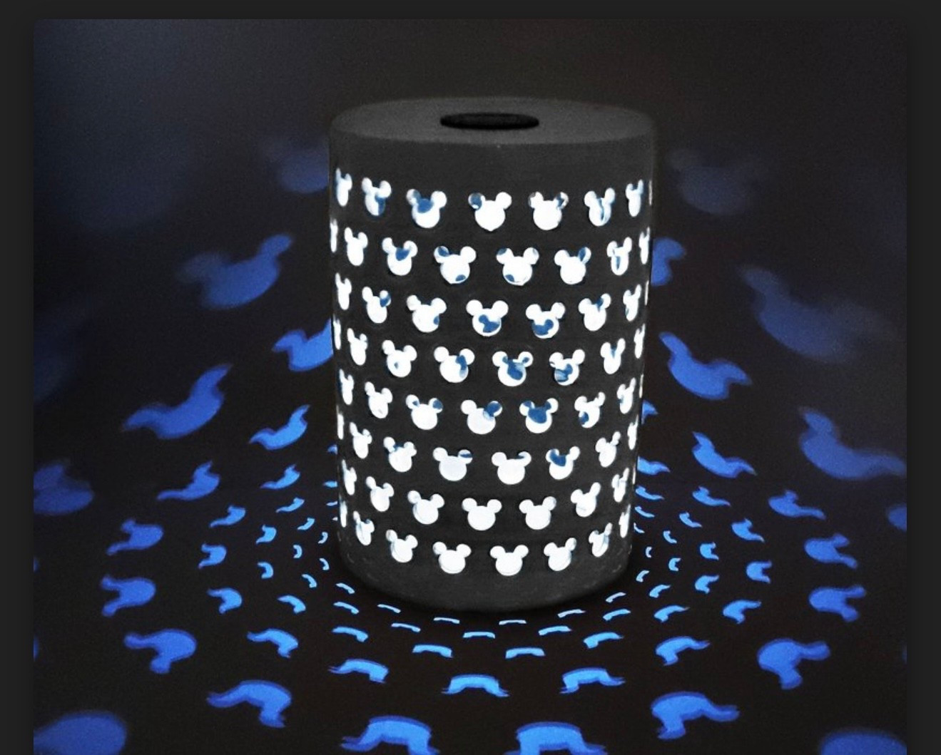 Solar powered Mickey Shaped Resin Side Table 

#LTKSeasonal #LTKSummerEdit #LTKHome