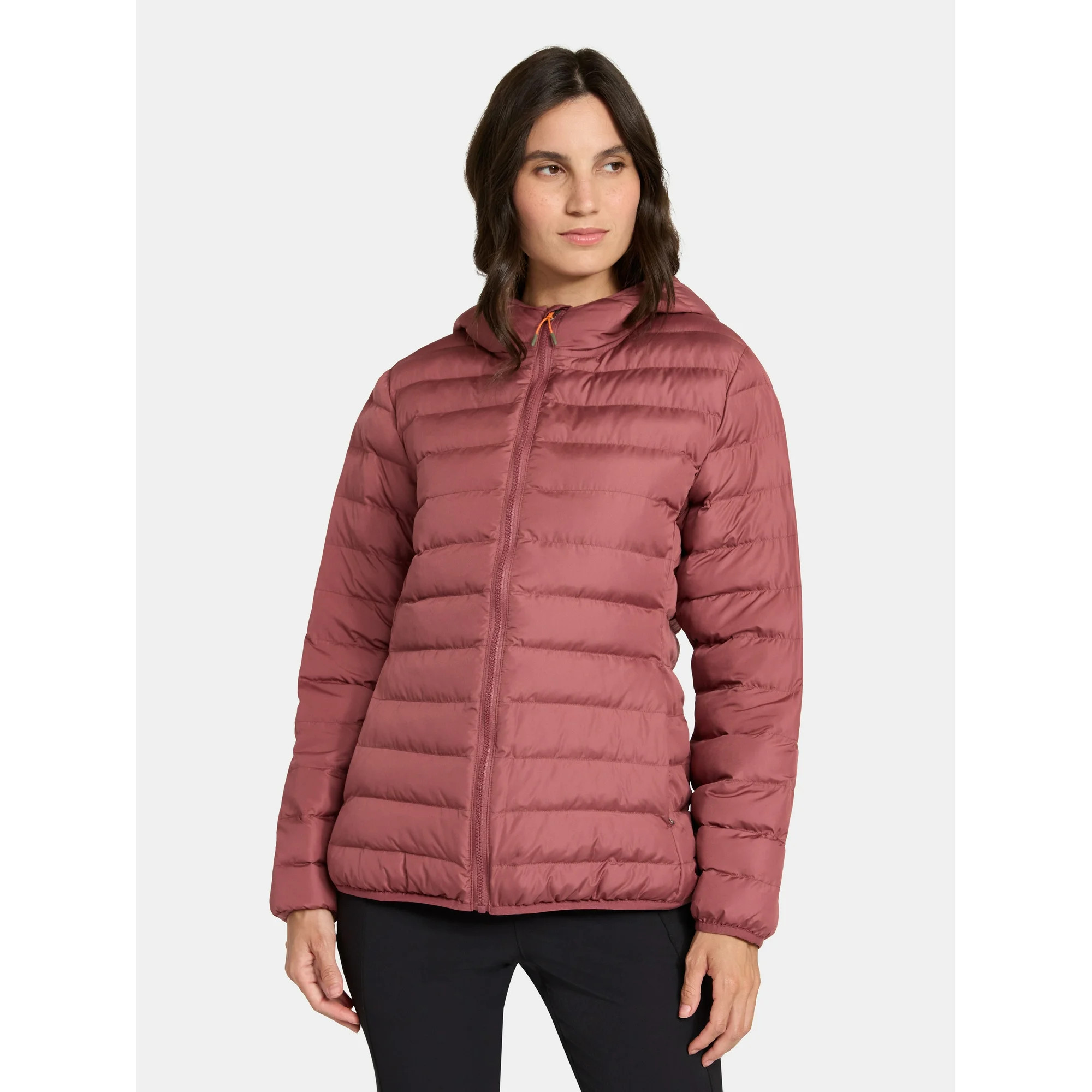 Ozark Trail Women's and Women's Plus Size Core Puffer Jacket with Hood, Sizes XS-3X | Walmart (US)