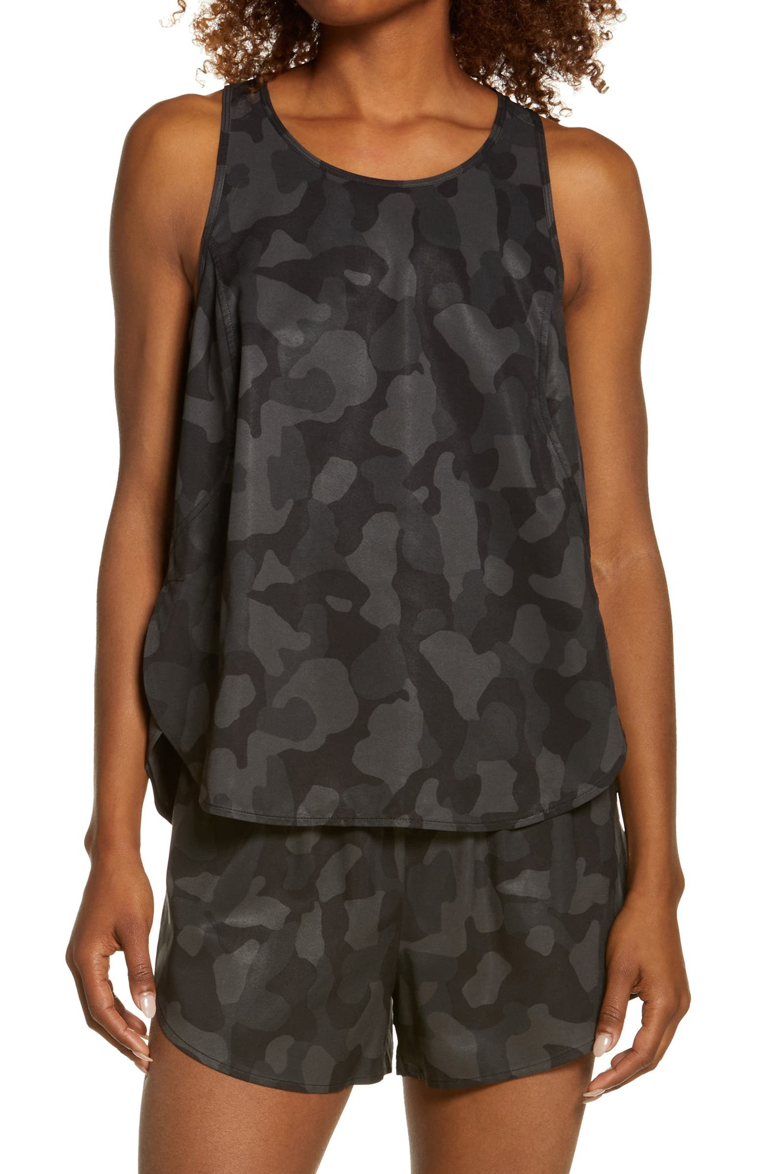 Run In Stretch Woven Tank | Nordstrom | Nordstrom