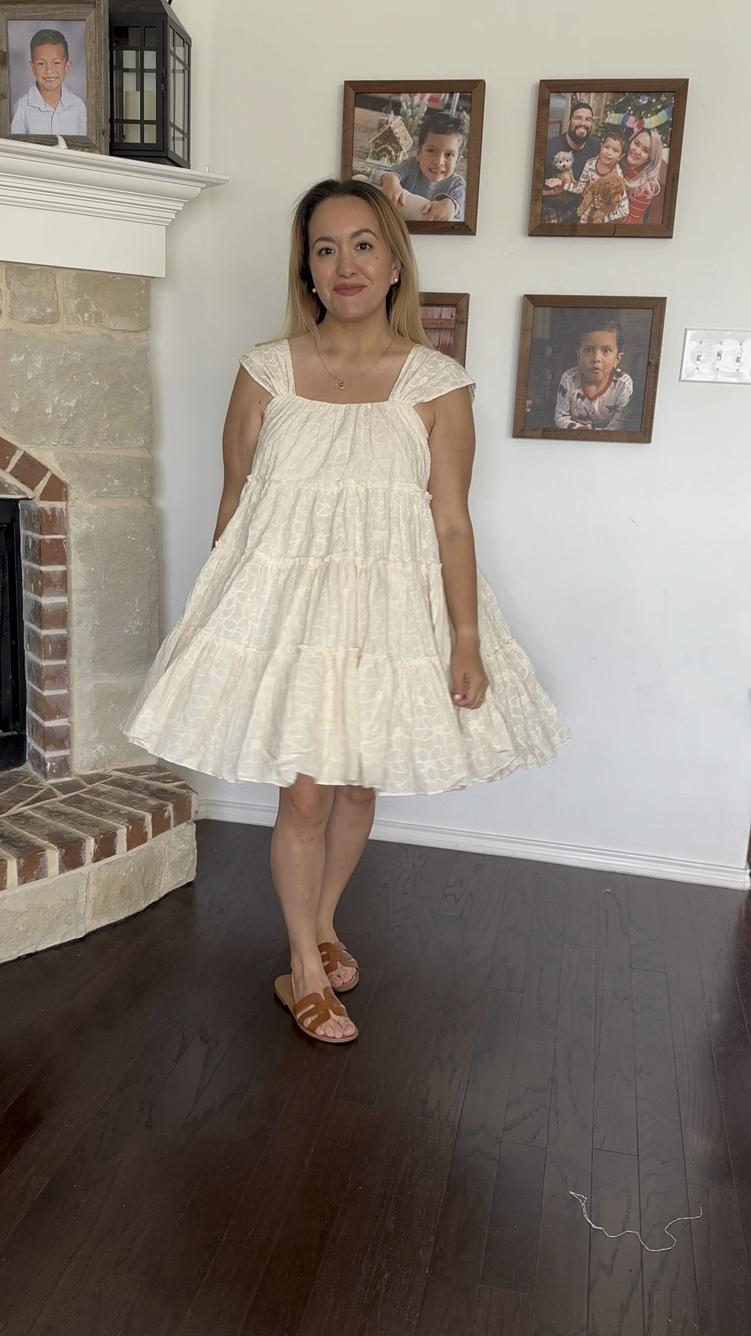 Y’all when I tell you I fell in love this dress! She’s the sweetest piece. Step into summer with effortless charm in this fully lined Eyelet Embroidered Tiered Dress! 🌸 also bump friendly! 

Wearing a medium in the dress. Shoes are true to size. 


#LTKfindsunder100 #LTKbump #LTKstyletip