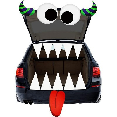 4E's Novelty Monster Trunk Huge Eye Halloween Decor Kit – Trunk or Treat Car Decorations for SUVs, Reusable Monster Theme | Target