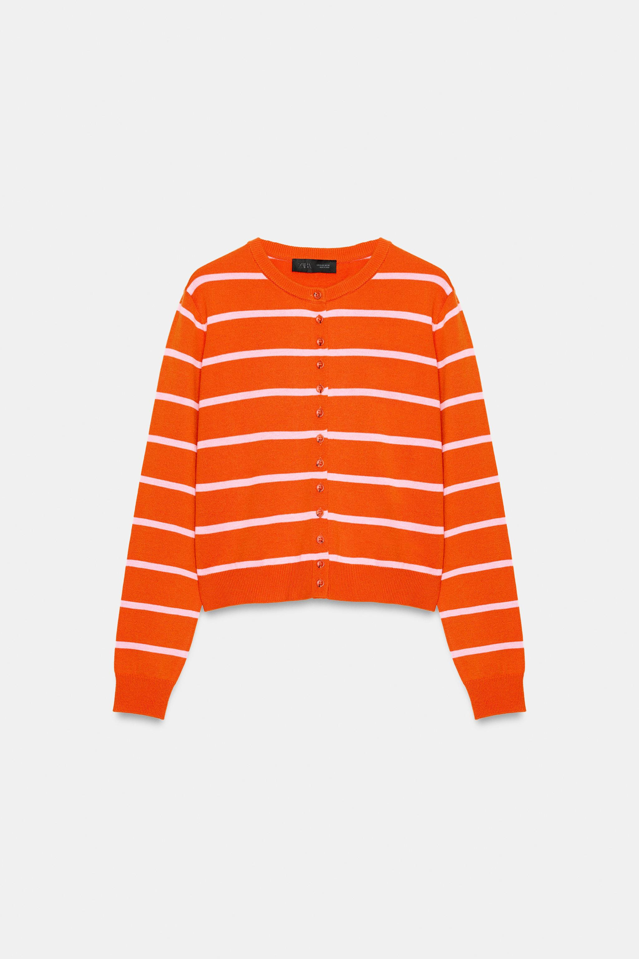 STRIPED CARDIGAN | Zara US