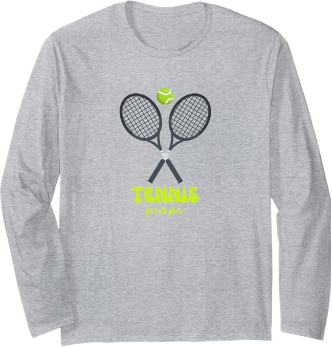 Tennis Mom Long Sleeve T-Shirt | Amazon (US)