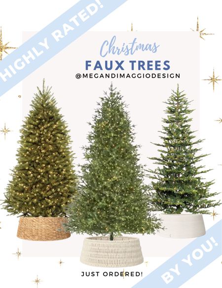 These are the best faux trees as shared by you all!! Ranging from pre-lit, various heights and all highly rated!! I just ordered this viral one from Home Depot!! 🙌🏻✨🎄

#LTKhome #LTKfamily #LTKHoliday