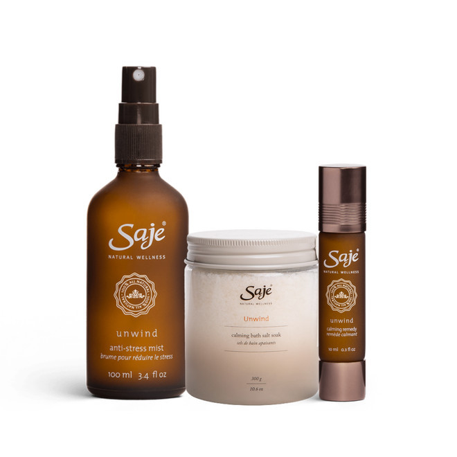 Unwind Trio
 CALMING REMEDY | Saje Wellness