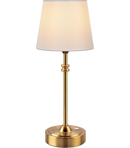 O\u2019Bright Seraph - Cordless LED Table Lamp with Dimmer, Built-in Rechargeable Battery, 3-Leve... | Amazon (US)