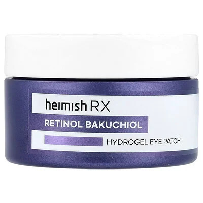 Heimish, RX, Retinol Bakuchiol Hydrogel Eye Patch, 60 Patches, 0.049 oz (1.4 g) Each | iHerb