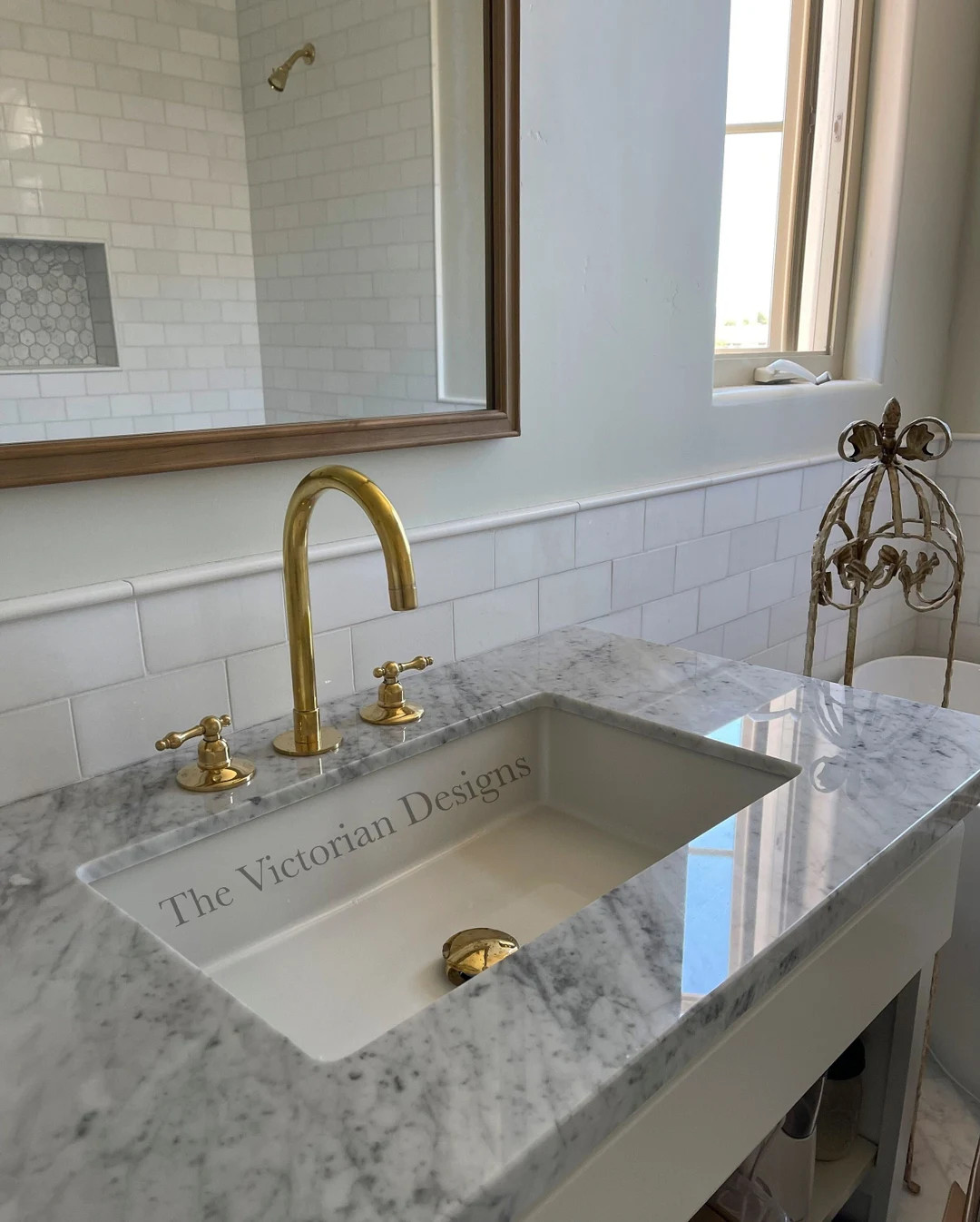 Unlacquered solid brass bathroom faucet , bathroom sink faucet , bathroom vanity , brass faucet ,... | Etsy (US)