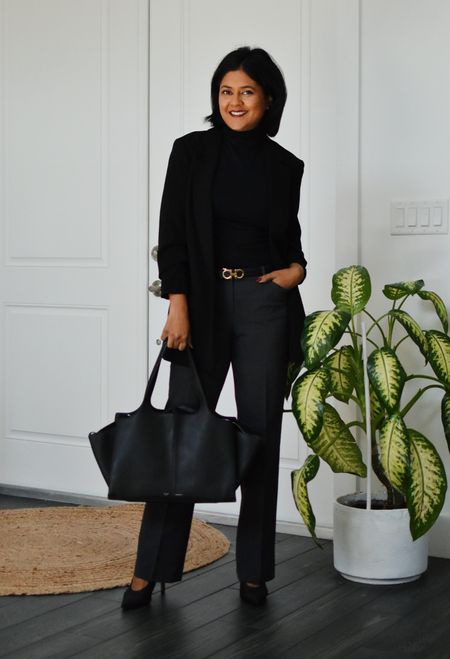 Work meeting style, Black blazer style 

#LTKworkwear