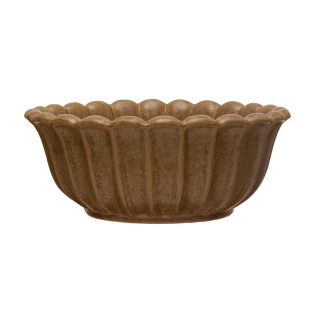 Stoneware Flower Bowl | Nigh Road