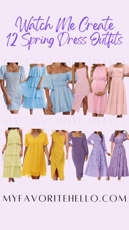 Spring dresses, spring dress outfits, dress outfits, Amazon fashion, Amazon dresses

#LTKSpringSale #LTKfindsunder50 #LTKstyletip