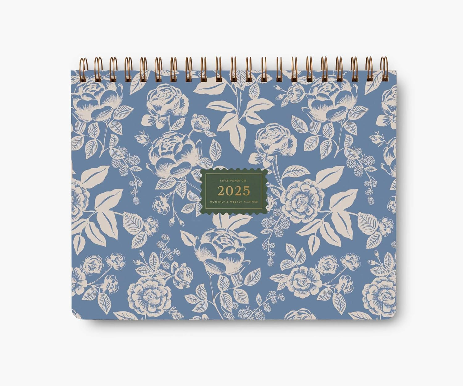 RIFLE PAPER CO. 2025 12-Month Top Spiral Planner | Monthly and Weekly Dated, Sturdy Double Spiral... | Amazon (US)
