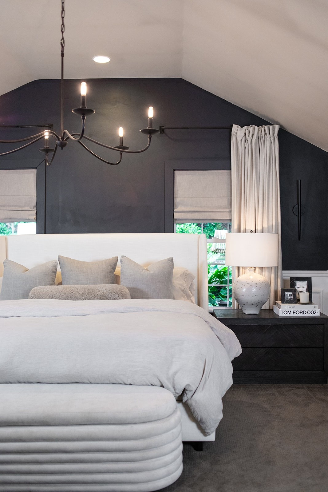 Our Moody Modern Bedroom

The bedroom refresh that made us finally upgrade to a king size bed after 51 years — and honestly, I never want to leave. Between the cozy neutral layers, oversized upholstered bed, moody paint color, soft lighting, and our new mattress, this room feels like a boutique hotel retreat. Linking all the details that made this space feel elevated, cozy, and collected.

#LTKHome #LTKSaleAlert
