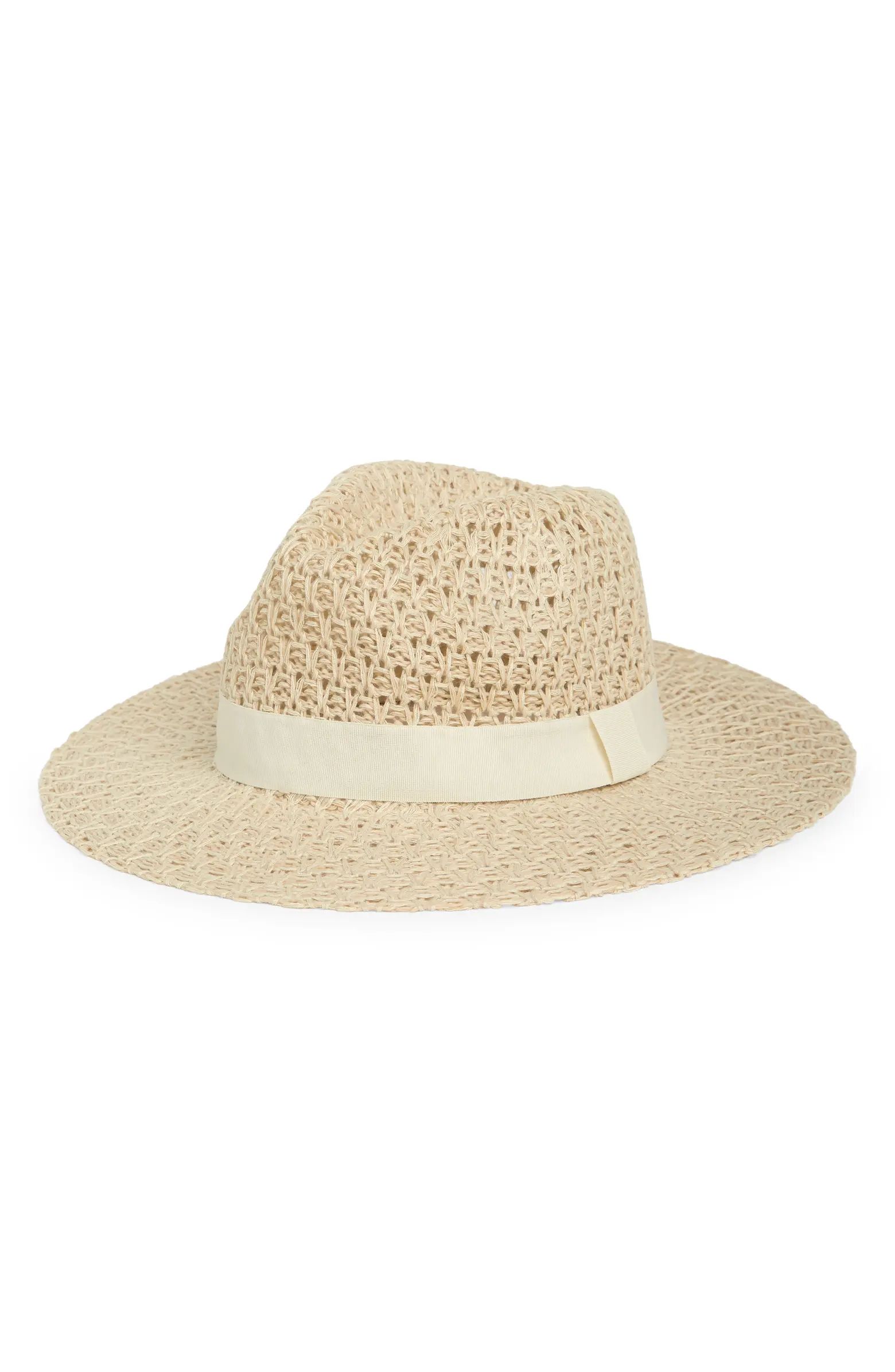 Nordstrom Packable Knit Panama Hat | Nordstrom | Nordstrom