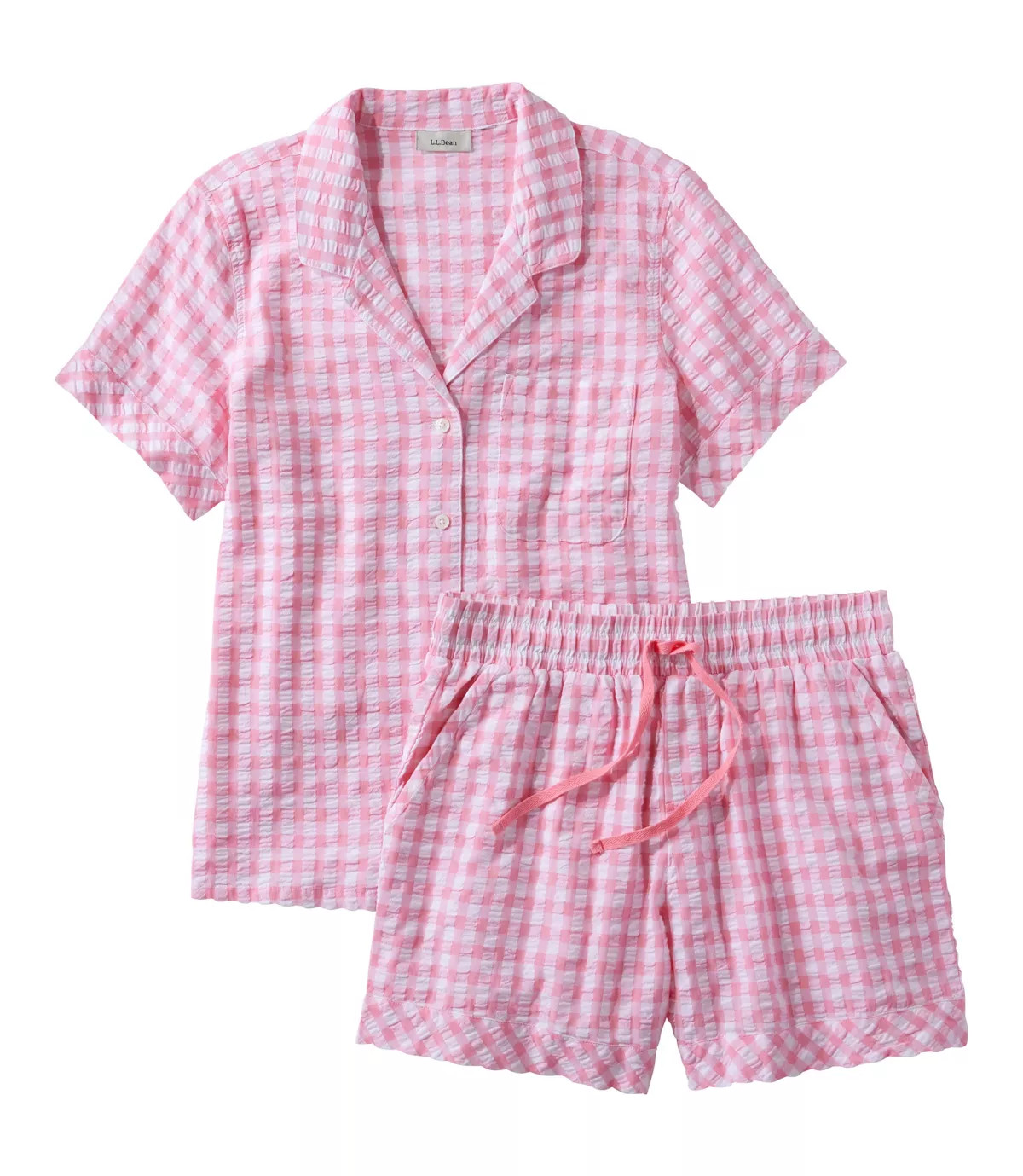 Women's Bean's Seacoast Seersucker Short Set | L.L. Bean