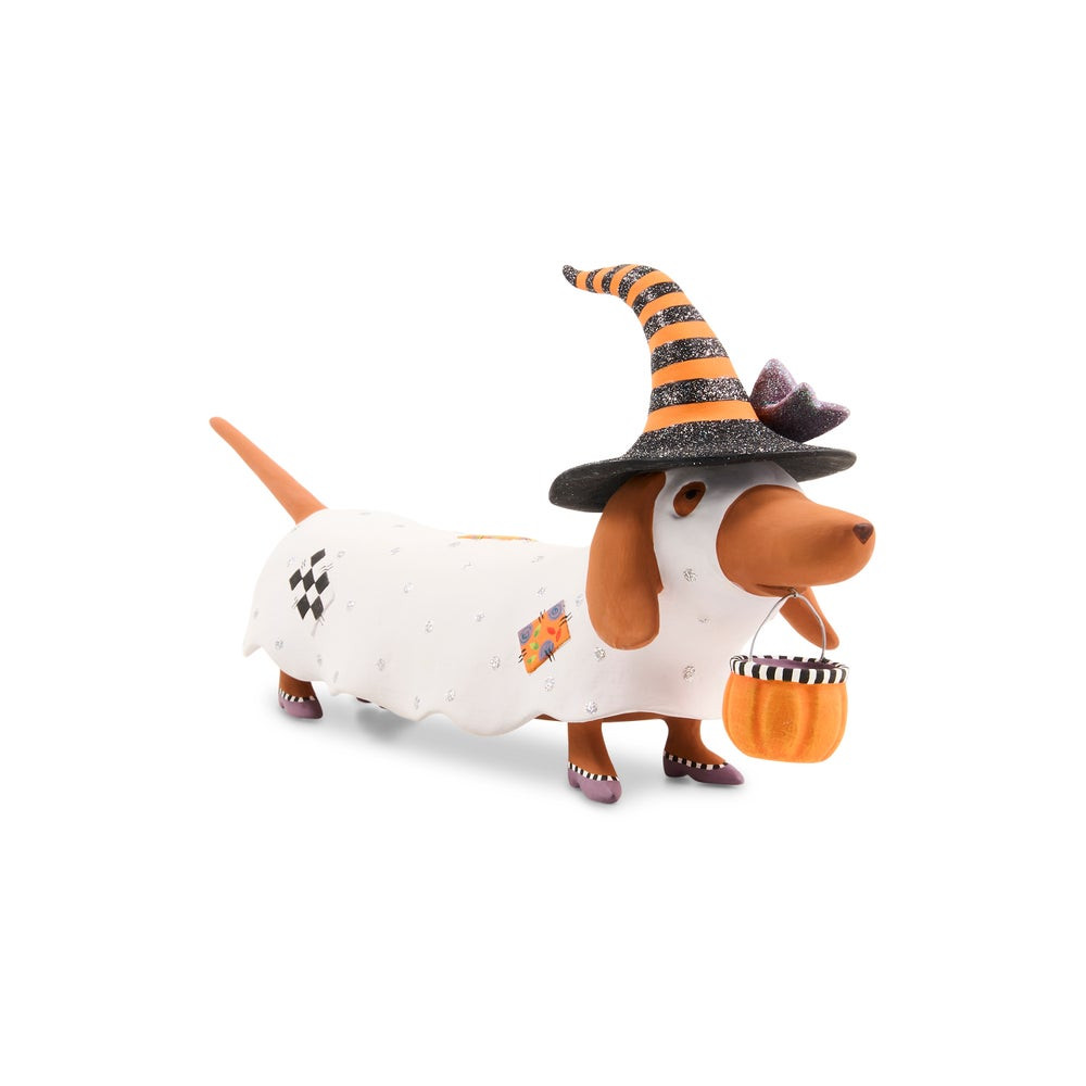 Patience Brewster Dottie the Dachshund Ghost Figure | MacKenzie-Childs
