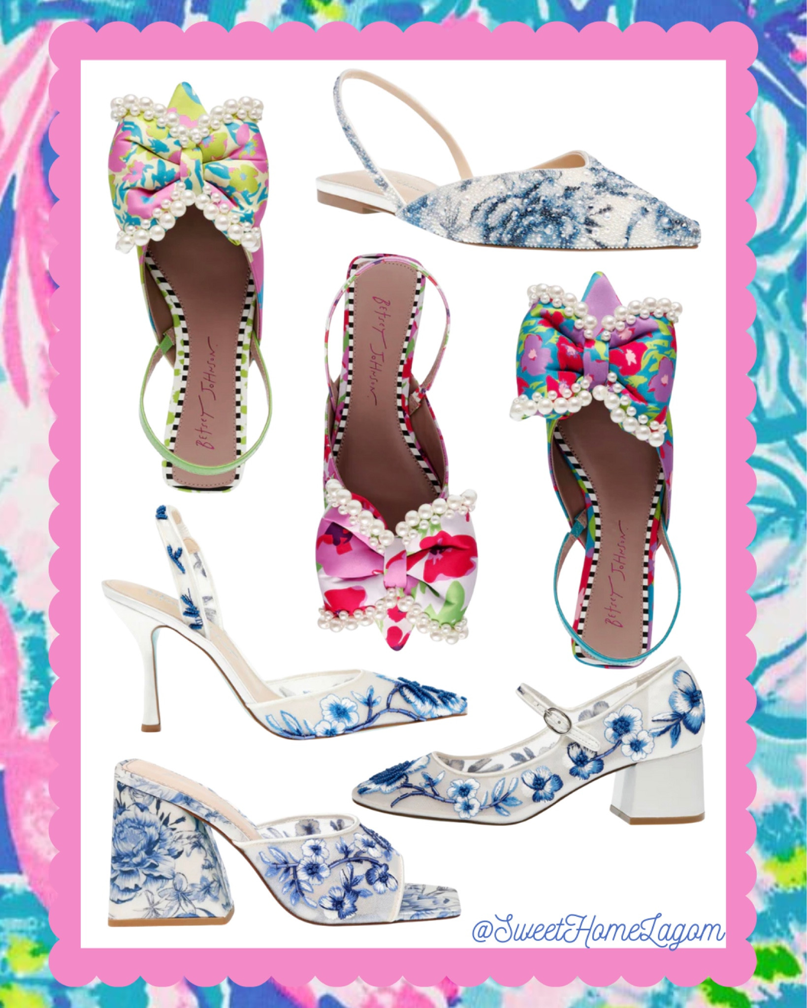 New arrivals at Betsey Johnson! A maximalists dream! These pearl sling backs also come in a sandal and I’m obsessed. 

decor inspiration | grandmillennial | southern living | chinoiserie | home decor | coastal | traditional | classic | granny chic | blue and white | pink bows | ruffle | preppy style | winter outfit | sneakers | living room | bedroom | jeans | bedding | lilly pulitzer | girly | loveshackfancy | coastal chic

#LTKstyletip #LTKshoecrush #LTKfindsunder100