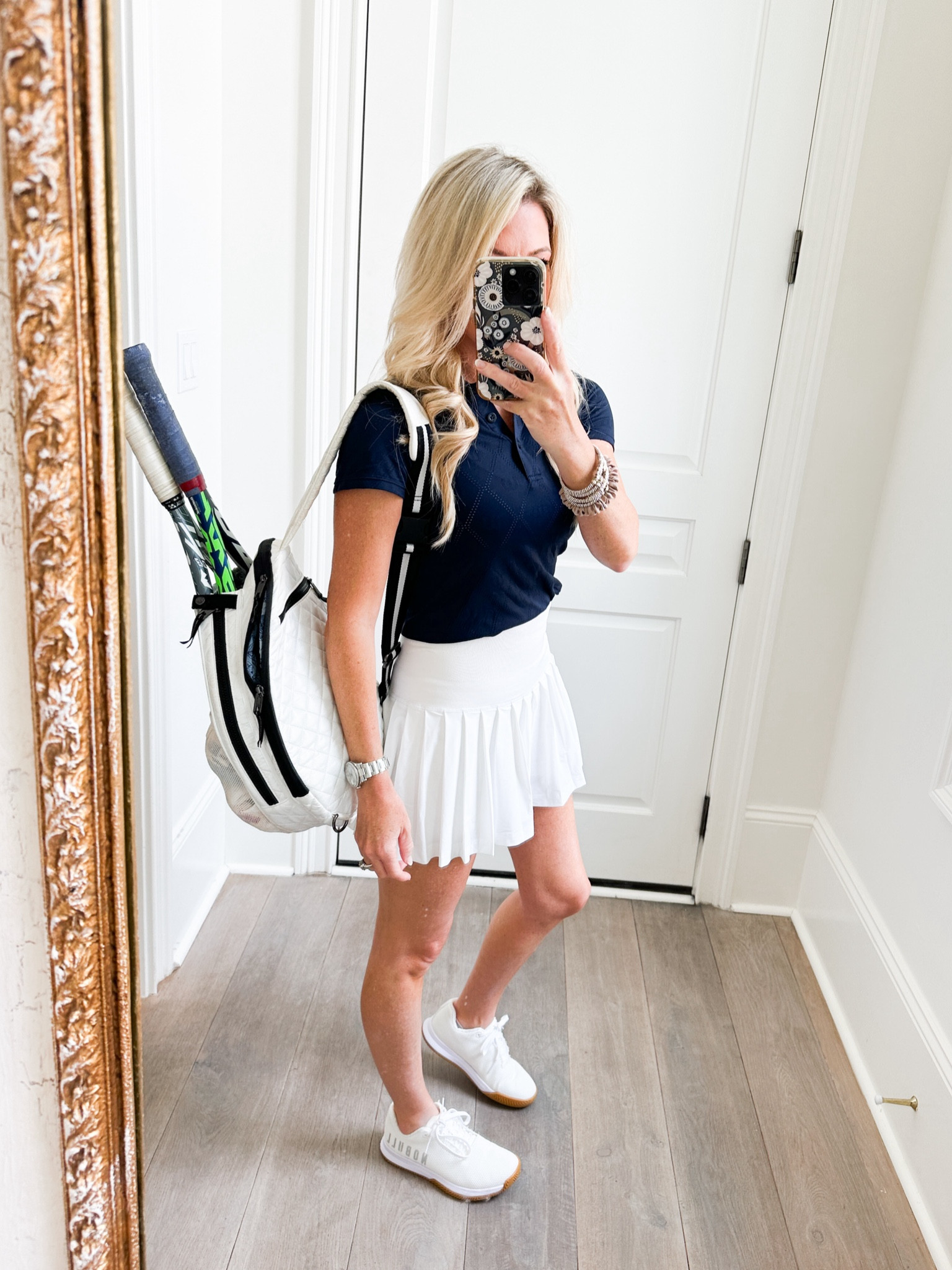 OOTD!🎾👟

I’ve been loving wearing tennis skirts! So cute for spring!

Tennis skirt outfit inspiration, spring outfit inspiration, white skirt outfit inspiration, everyday outfit inspiration, cute outfit inspiration, mom outfit inspiration 🩷