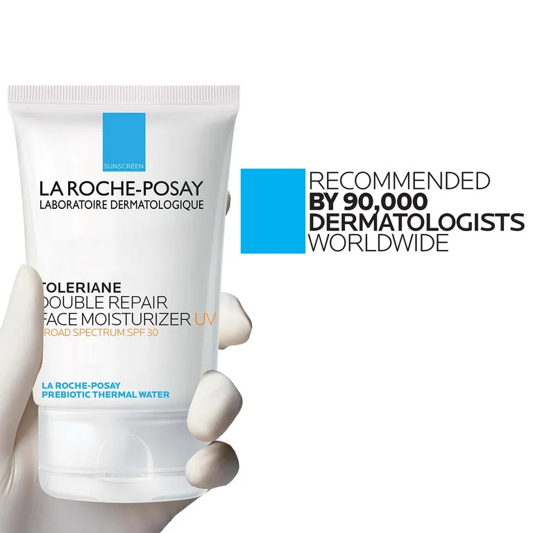 La Roche-Posay Toleriane Double Repair Face Moisturizer SPF 30, 3.38 fl oz | Walmart (US)