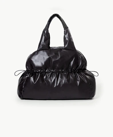 Caraa Portobello Large in Black Recycled Water-Repellent Nylon | Caraa