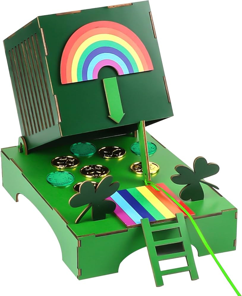 Roacasumy St. Patrick's Day Leprechaun Trap Craft Kit for Kids, DIY Leprechaun Trap Kit to Catch ... | Amazon (US)