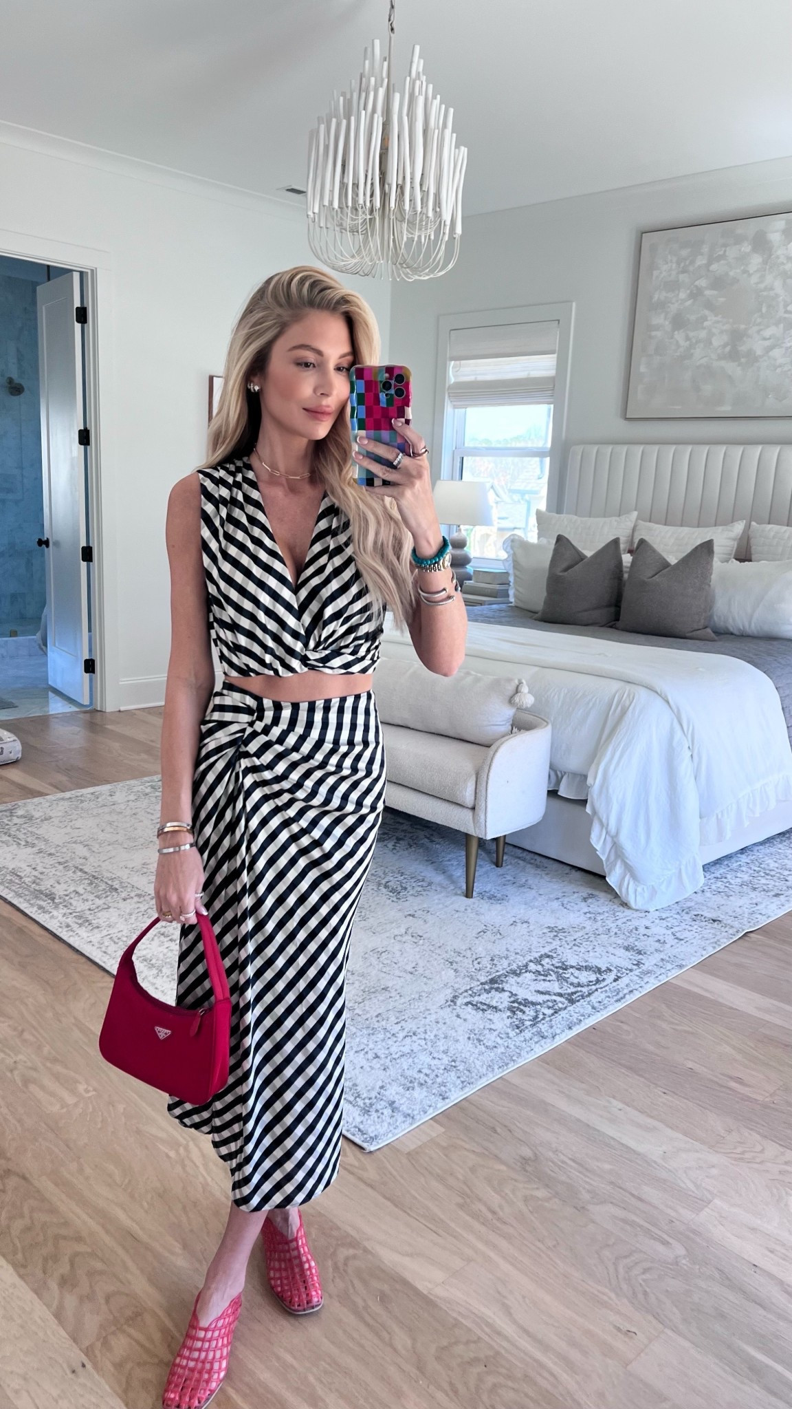 Rent the runway matching skirt set 