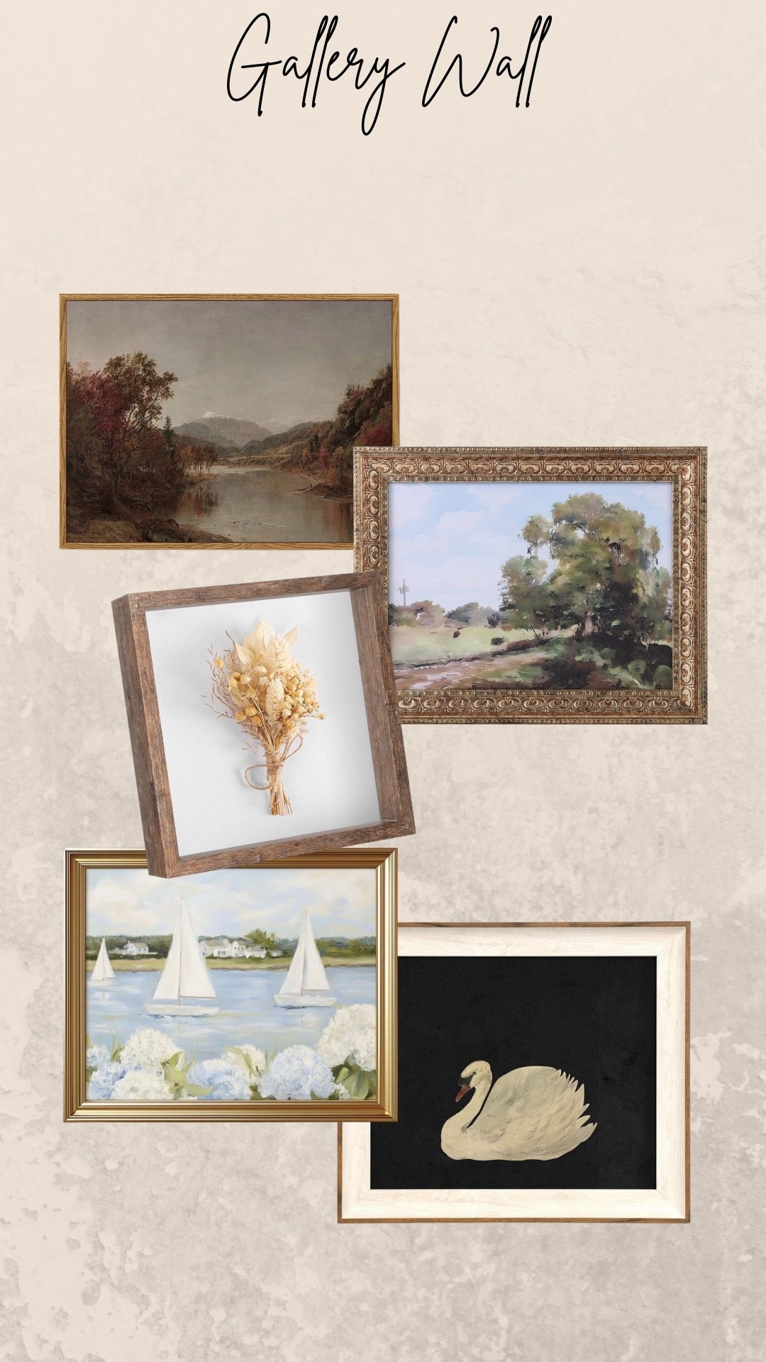 Gallery Wall #homedecor #wallart #walldecor 
