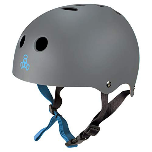 Triple Eight Sweatsaver Halo Water Helmet for Wakeboarding and Waterskiing, Carbon Rubber, X-Small | Amazon (US)