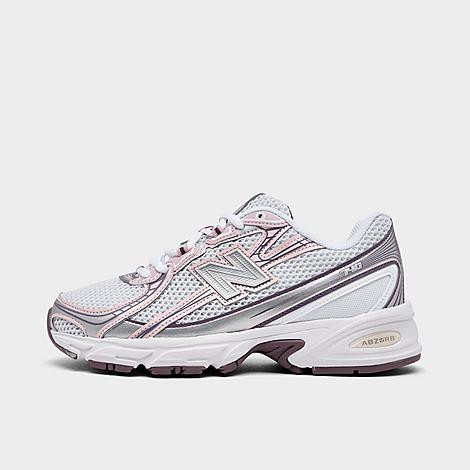 New Balance Women's 740 Casual Shoes in Ice Wine/White/Rose Size: 9.5 | Finish Line (US)