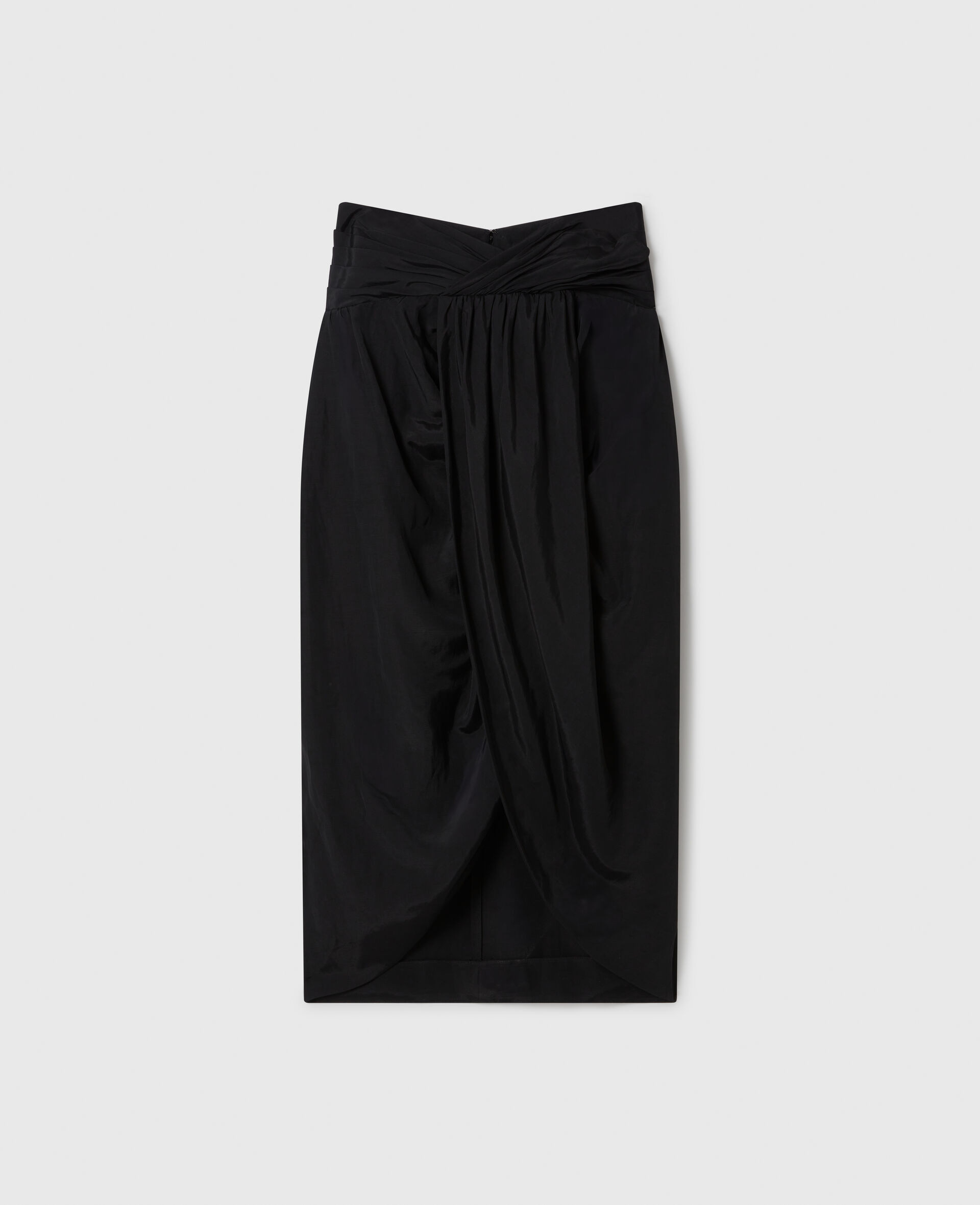 Ruched Wrapped Midi Skirt | Stella McCartney (Global)
