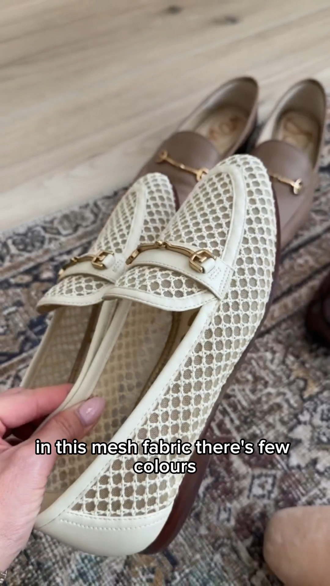 New shoes for spring, mesh loafers, woven ballet flats, white flats, ivory flats, chic style, annabrstyle.

#LTKOver40