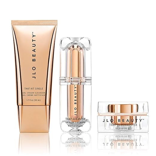 JLO BEAUTY That JLo Starter Kit | Includes Serum, Cleanser, and Cream, Gently Tightens, Clears, B... | Amazon (US)
