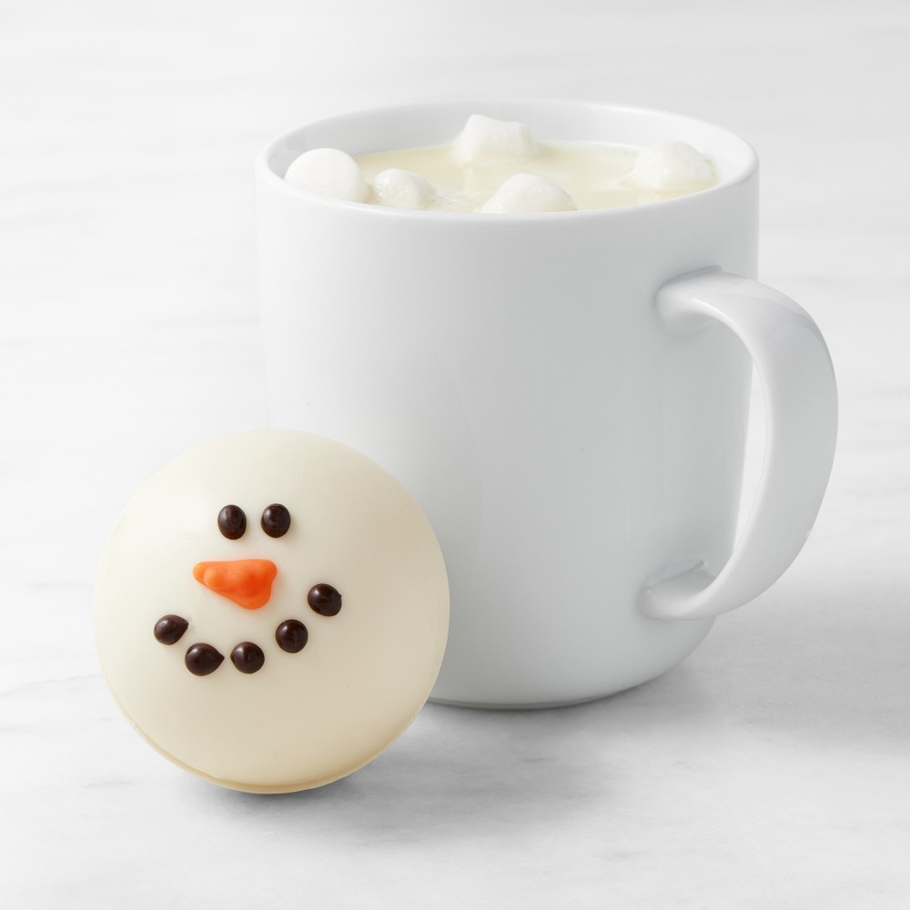 Williams Sonoma Snowman Face Hot Chocolate Bomb | Williams-Sonoma