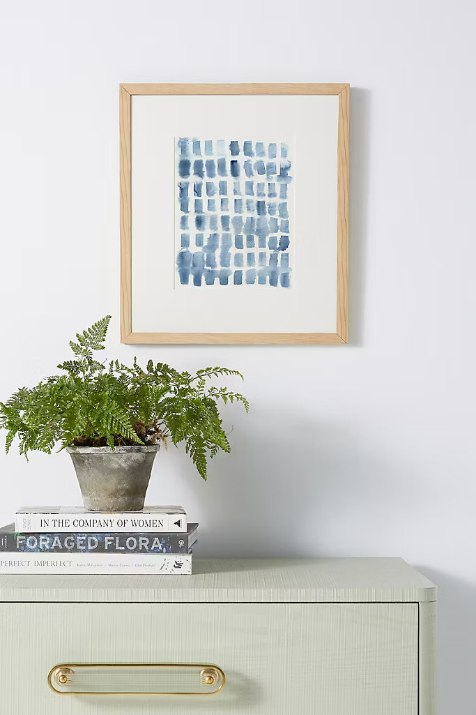 Blue Wash Blocks Wall Art | Anthropologie (US)