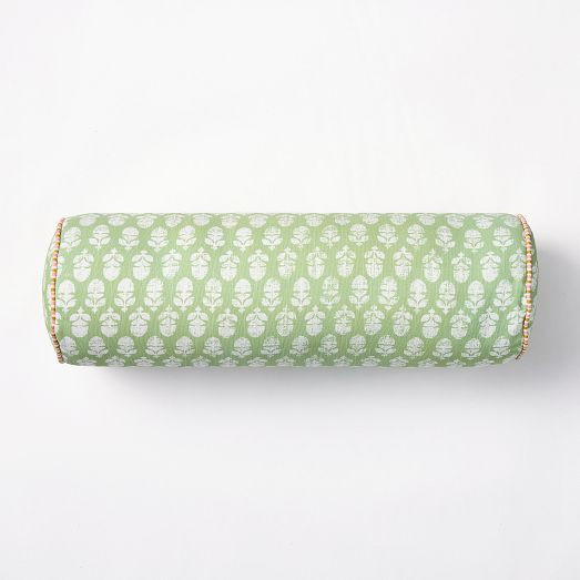 Thistle Bolster Pillow | West Elm (US)