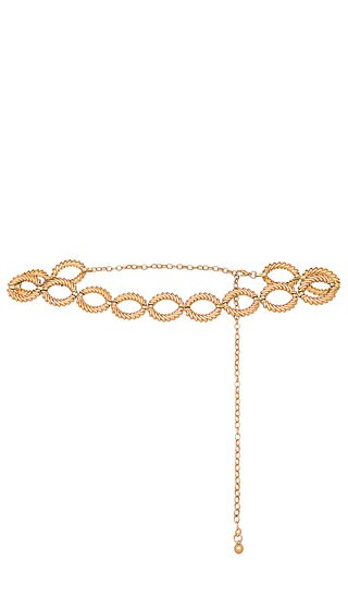 Infinity Belt in Gold | Revolve Clothing (Global)