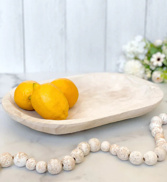 Keilani Wood Tray | Pepper + Vetiver