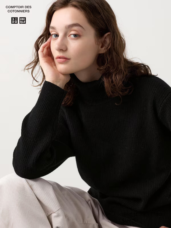 Lambswool Turtleneck Jumper | UNIQLO (UK)