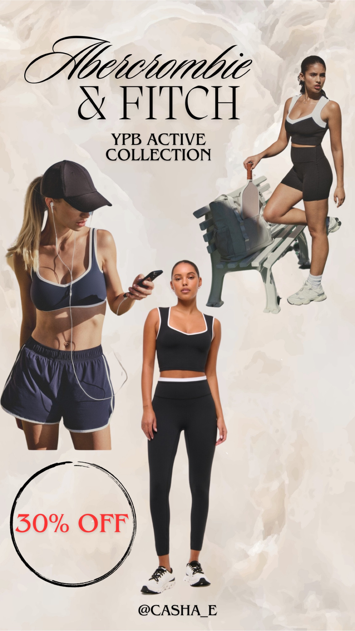 Abercrombie YPB Active Collection is 30% off!! Use Code: AFTIA for an additional 15% off!! 

#LTKFitness #LTKSaleAlert #LTKFindsUnder50
